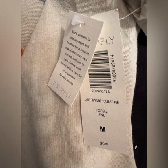 Z Supply Joie De Vivre Tourist Tee - Picture 6 of 6